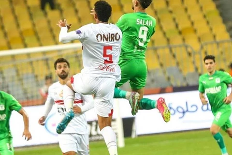 قناة مجانية تنقل مباراة الزمالك والمصري البورسعيدي في الكونفدرالية